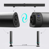 Wireless 3D Surround Soundbar System – Foldable Split Subwoofer & Multi-Function Speaker for TV/PC