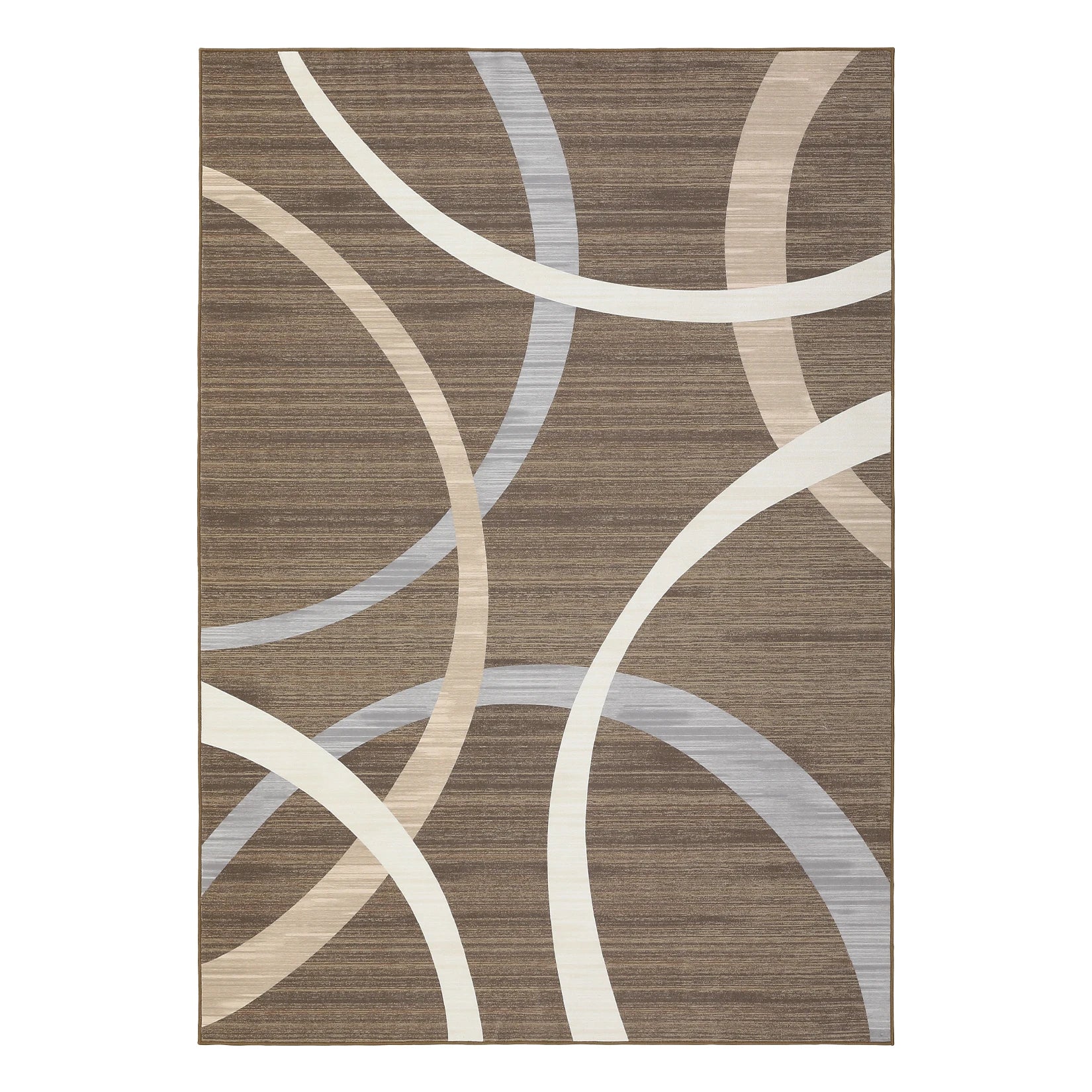 Modern Velvet Loop Area Rug – 100% Polyester 330 g/m² Carpet with TPR Non-Slip Backing (Washed Finish)