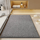 Imitation Sisal Bathroom & Entrance Door Mat – Anti-Cat Scratch Carpet Mat, Water Absorbent, Mud & Sand Remover