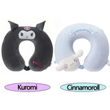 “ Miniso Sanrio U-shaped neck pillow – Kuromi & Cinnamoroll travel cushion for teens & adults, nap & sleep support ”