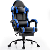 Reclining Gaming Chair with Footrest – PU Leather Ergonomic Gamer Chair - PulinGO
