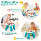 Baby & Toddler Musical Activity Learning Table – Educational Toy with Lights & Sounds for 6–36 Months Boys & Girls