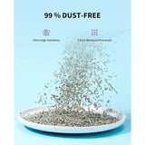 Fast Clumping Cat Litter – Natural Tofu & Activated Carbon, Flushable 5-in-1 Formula, Ultra-Absorbent, Dust-Free, 7-9lb × 2 Pack