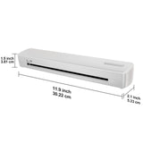 Inkless Portable A4 Travel Thermal Printer – HD-C80, 300 DPI, Wireless, High-Definition Prints