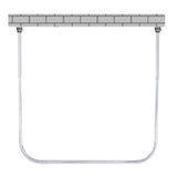Adjustable U-Shape Curved Shower Curtain Rod Bar – Stainless Steel Corner Bath Tub Rail