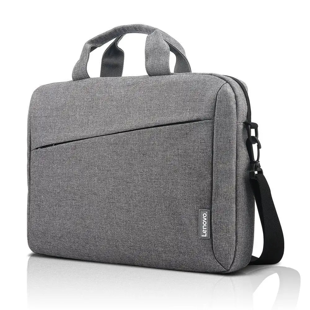 Lenovo Casual Toploader Laptop Bag – 15.6″ Water-Resistant Slim Grey Shoulder Bag with Padded Compartment