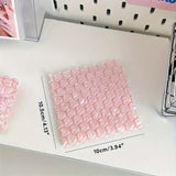 Pink Heart-Shaped Protective Bubble Pouches – 3.9″×4.1″ Cushioning Bags for Shipping, Moving & Storing Fragile Items