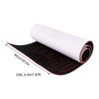 EVA Foam Faux Teak Mat – Anti-Skid Boat Deck Mat, Self-Adhesive Marine Floor Carpet 240×90cm (Black)