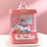 Automatic Arcade Claw Machine Toy – USB Charging Kids Catch Game with Music, Lights & Strong Grip, Birthday Gift for Boys & Girls