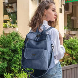 2025 Women’s Backpack Purse – Waterproof PU Leather Fashion Shoulder Bag & Casual Handbag for Daily Carry