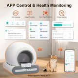 Doel 6.5L Smart Self-Cleaning Cat Litter Box with App Control, WiFi Support & Tofu Litter Compatibility