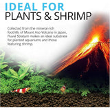 AquaTerra Volcanic Aquarium Substrate – 8.8 lb Plant-Growth Soil for Freshwater Tanks & Shrimp Habitats