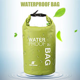 2L waterproof drifting dry bag – PVC mesh floating swimming bag with phone pouch for outdoor swimming, kayaking & travel