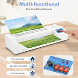 A4/A3 Laminating Machine – 90-Second Fast Preheating, Hot & Cold Laminator for Documents, Photos & Office Use