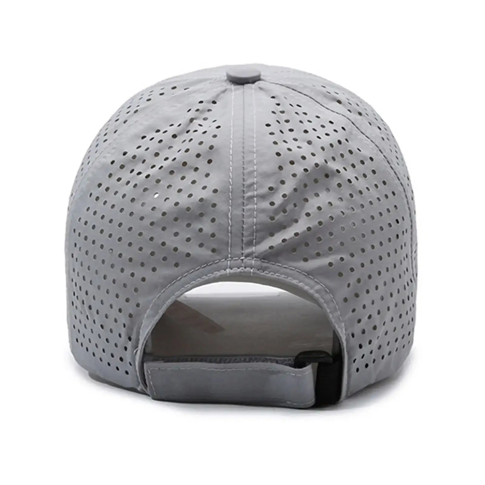 Fashion Solid Baseball Cap for Men – Breathable Mesh Sports Casual Visor Hat, Quick-Dry Summer Hollow-Out Hip-Hop Style