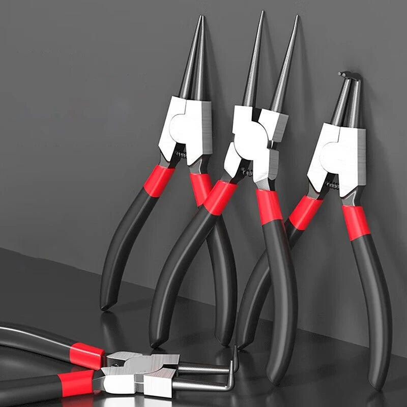 Circlip Pliers & Needle Nose Retaining Ring Pliers – Professional Tool for Installing & Removing Lock Rings & Shafts
