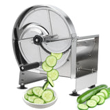Heavy-Duty Manual Vegetable Slicer for Potatoes, Tomatoes & Onions