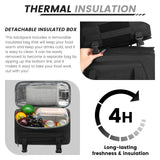 “Insulated Cooler Backpack Lunch Bag – Waterproof 15.6″ Laptop Travel Cooler”