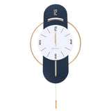 Stylish Large Silent Metal Wall Clock – Battery Operated Modern Home Décor for Living Room 🕒✨