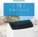 14 000 BTU Smart Inverter Portable Air Conditioner & Heater – Year-Round Comfort for Rooms up to ~750 sq ft