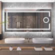 LUVODI Smart LED Wall-Mounted Bathroom Mirror with Magnifying & Anti-Fog Features