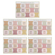 5-Sheet Bible Index Tabs – Large Print Laminated Study Labels for Easy Reference
