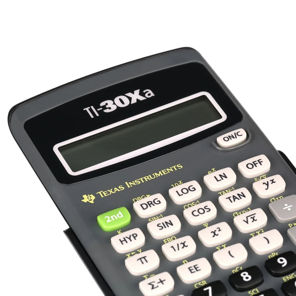 🔢 TI-30Xa Scientific Calculator – 10-Digit LCD Display for Math, Science, Algebra & School Use