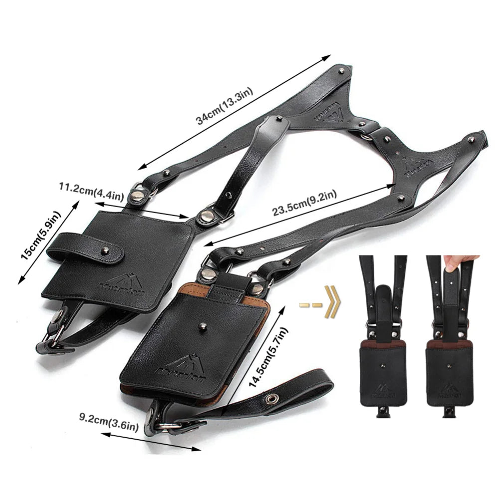 Anti-Theft Hidden Underarm Shoulder Bag — Concealed Tactical Double-Storage Security Pack