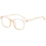Transparent Anti-Blue Light Computer Glasses – Stylish Square Eyewear for Women & Men, Eye Protection for Work & Screen Use