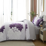 7-Piece Floral Comforter Set – Reversible Botanical Bedding for Queen & King Sizes