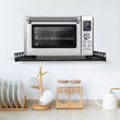 Bymaocar Wall-Mounted Stainless Steel Microwave Rack – Heavy-Duty, 7-Tube Support