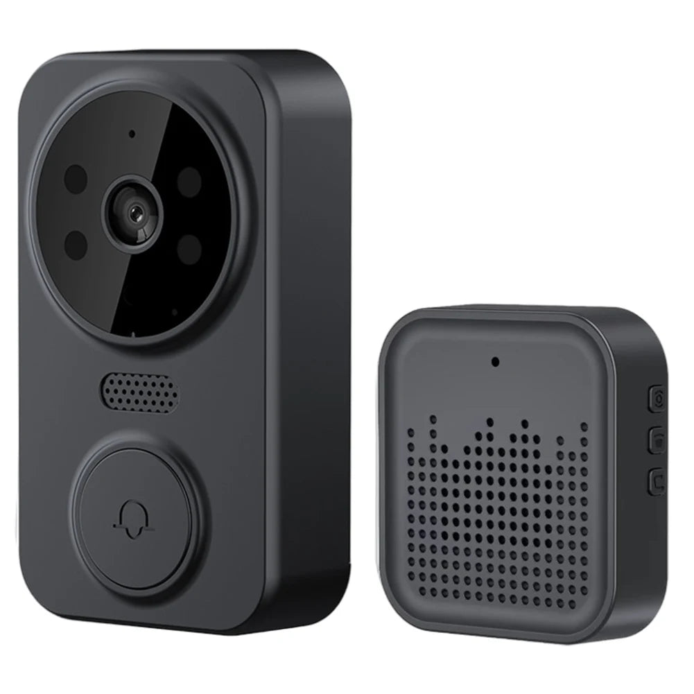 WiFi Wireless Visual Intercom Doorbell – Smart Front Door Camera with App Remote Monitoring for Indoor & Outdoor Surveillance