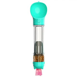 4-in-1 Dog Water Bottle – Portable Travel Water & Food Dispenser for Dogs
