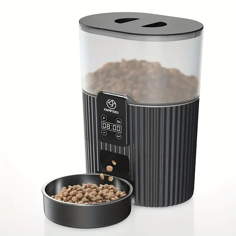 Papifeed Automatic Pet Feeder – Smart WiFi Cat & Dog Food Dispenser with Remote Control, Fixed Feeding Machine & Portion Scheduling