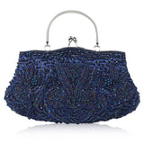 Women’s Beaded Evening Party Clutch – Exquisite Embroidered Mini Tote Wallet Handbag for Weddings & Special Occasions