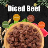 Dog Snacks Beef Particles – Nutritious, Chewy Training Rewards for Puppies & Adult Dogs, Delicious Digestive-Friendly Pet Treats