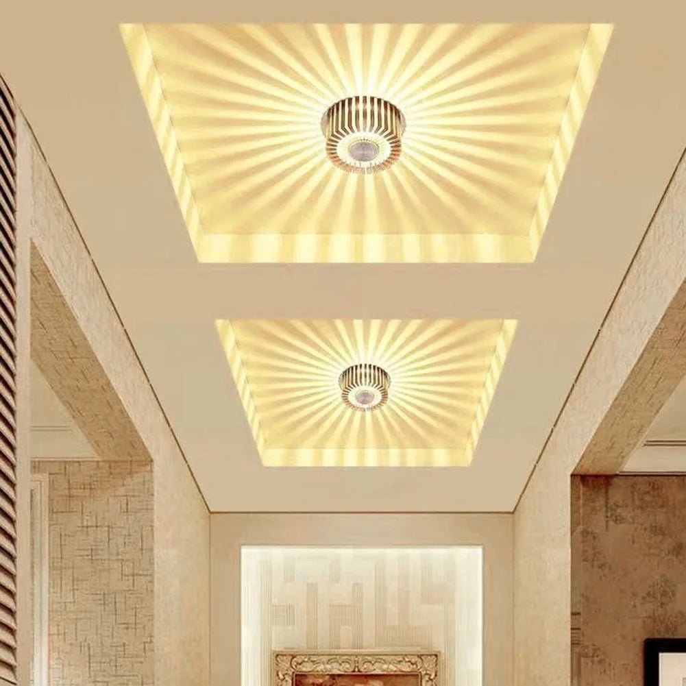LED Indoor Ceiling Light – Energy-Saving Fixture with Eye Protection & Easy Installation for Bedroom & Bathroom 💡🏠