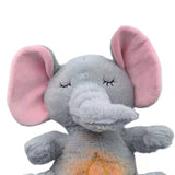 Cute Animal Baby Sound Machine – Musical Sleep Toy with Lights, Rhythmic Breathing Motion & Soothing Music for Newborns