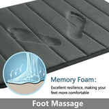 Super-Absorbent Memory Foam Bath Mat – Non-Slip Plush Bathroom Rug Floor Mat