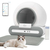 Doel 6.5L Smart Self-Cleaning Cat Litter Box with App Control, WiFi Support & Tofu Litter Compatibility