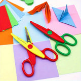 6-Piece Decorative Scissors Set – 5″ Safe Craft Scissors for Scrapbooking & DIY Projects