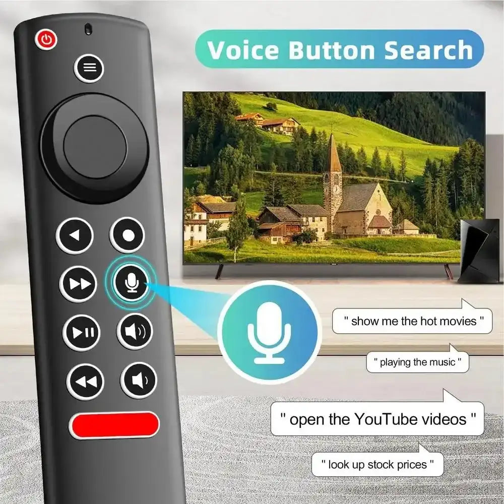 Voice TV Remote Controller – Battery-Powered Voice TV Remote for Nvidia Shield & Smart TV