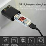 Universal 3-in-1 Fast USB Charging Cable – Multi-Function Cell Phone Charger Cord with Lightning, USB-C & Micro USB Connectors