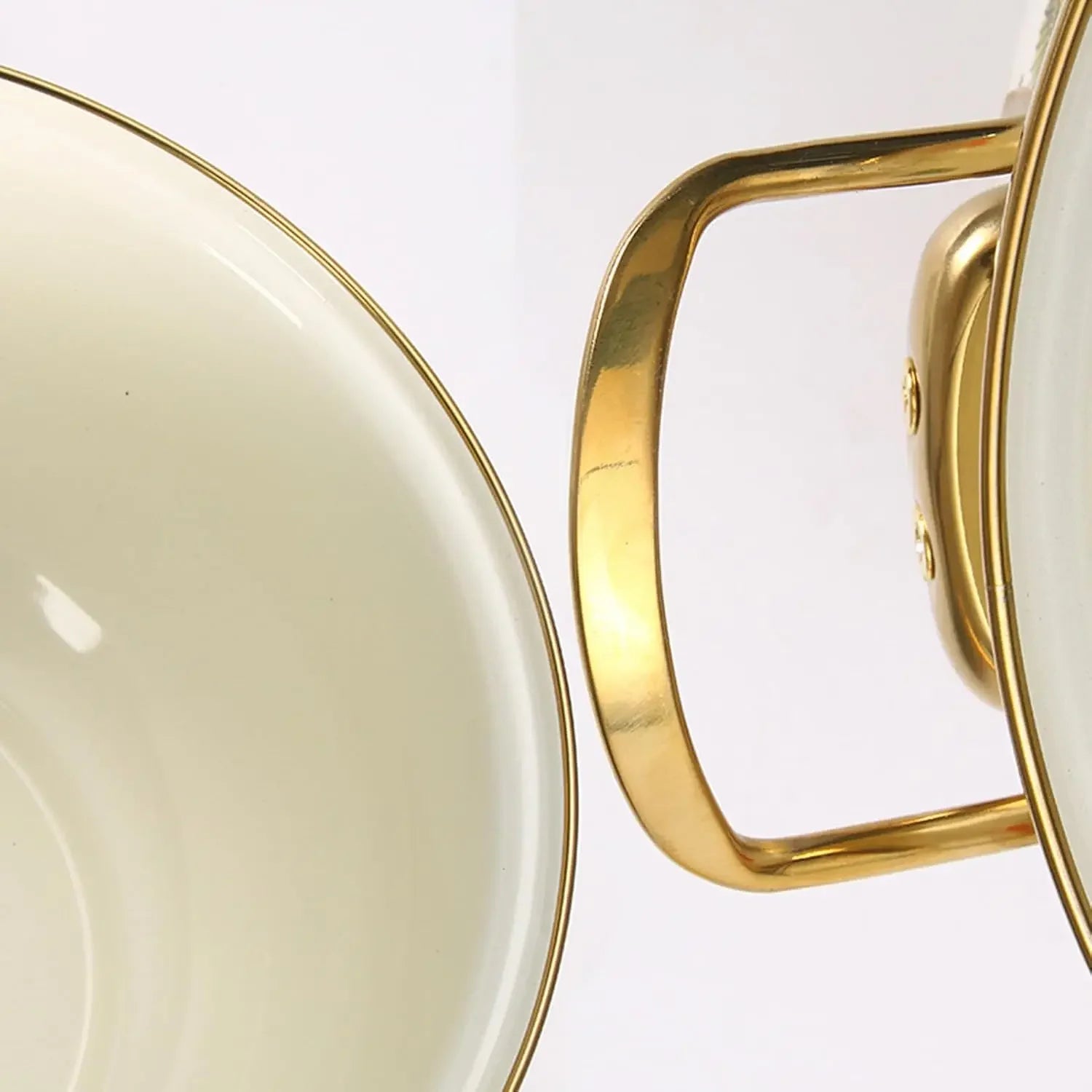 Vintage Deep Flower Cooking Pot with Glass Lid – Nonstick Thick Saucepan with Dual Handles 🍲🌸