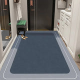 Extra Large Entrance Foyer Carpet Mat – Diatomaceous Earth Absorbent, Quick-Dry & Anti-Slip Rug for Bathroom, Kitchen & Hallway