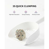 Fast Clumping Cat Litter – Natural Tofu & Activated Carbon, Flushable 5-in-1 Formula, Ultra-Absorbent, Dust-Free, 7-9lb × 2 Pack