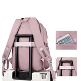 Waterproof Lightweight Girls’ Backpack – Fashionable School & Travel Bag with Colour-Print for Women & Children 🎒