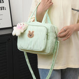 Cute Cartoon Baby Diaper Bag with Pendant – Large Capacity Multifunction Mommy Travel Bag & Organizer
