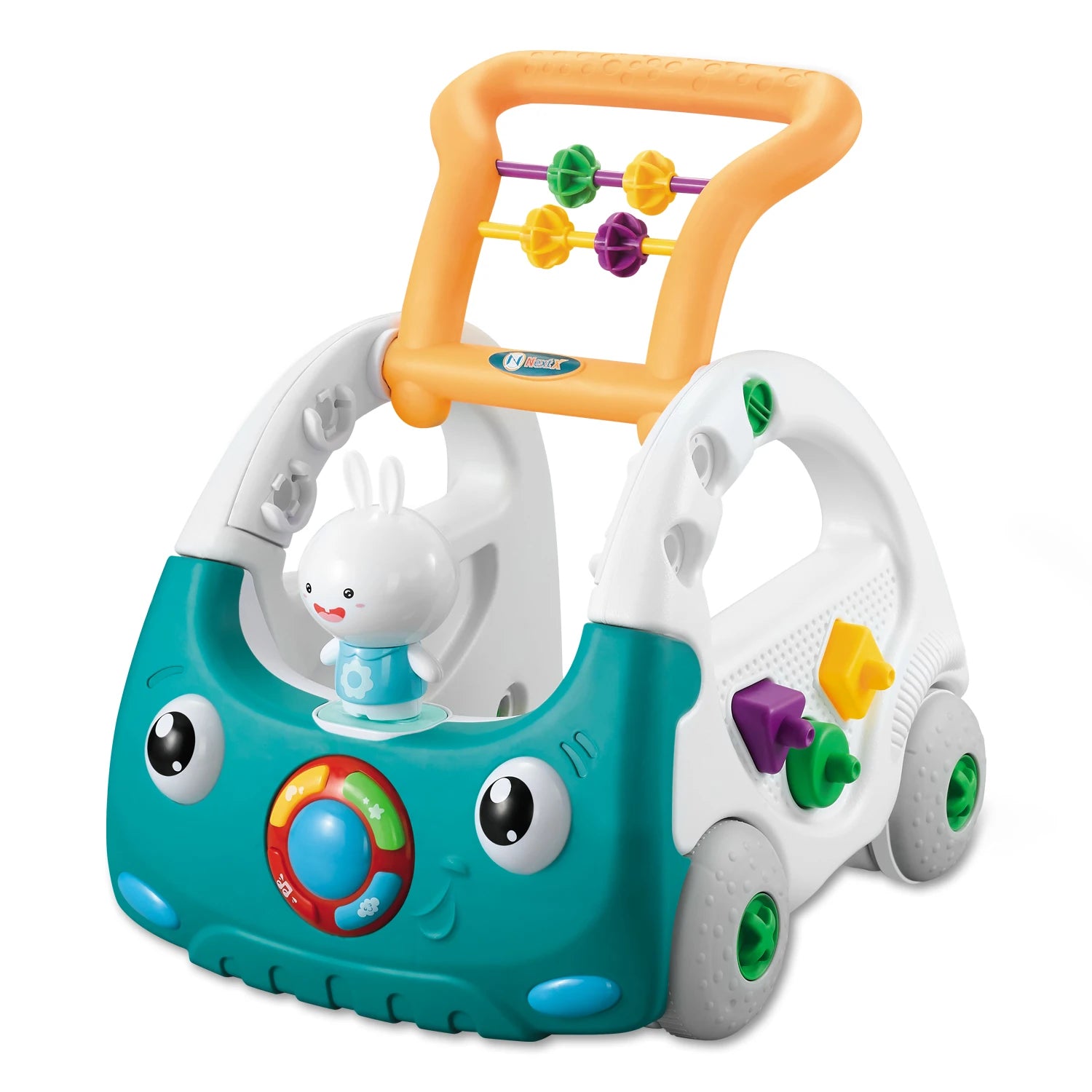“Educiro 4-in-1 Baby Walker – Sit-to-Stand Learning Push Walker & Multifunction Activity Toy for Boys & Girls”