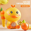 Children’s Duck Microphone – Baby Karaoke Singing Machine with Lights, Cartoon Speaker & Educational Music Toy for Kids